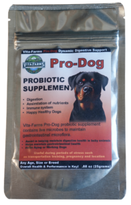 Pro-Dog Probiotics Vita Farms