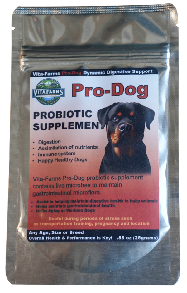 Pro-Dog Probiotics Vita Farms