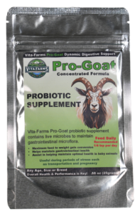 Pro-Goat Probiotic supplement Vita Farms